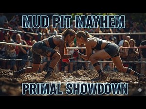 Women Mud Wrestling 2025 | Brutal Female Wrestling Match | Extreme Mud Fight