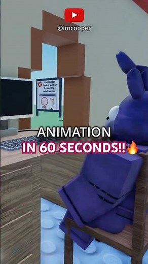 How To Make Roblox Animation In 60 Seconds