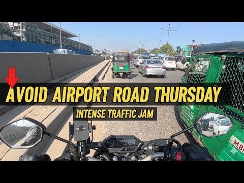 Thursday Dhaka Airport Road Condition | Miles of Dhaka