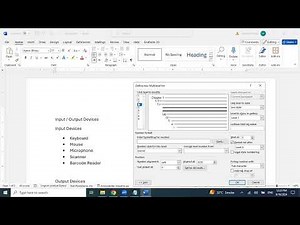 Custom multi-level list for headings and creating table of contents in Microsoft Word