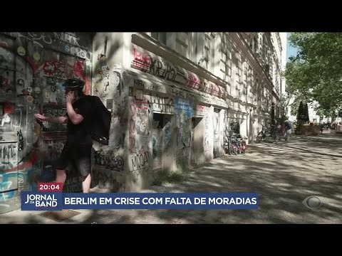 Berlim apresenta crise com falta de moradias e aluguéis altos