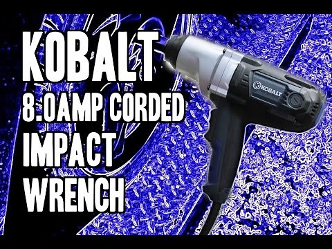 Kobalt 1/2" Corded 8.0amp Electric Impact Wrench