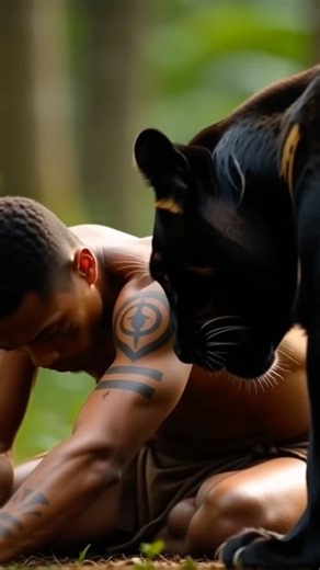 Black Panther Saves a Tribal Warrior from a Giant Snake | Epic Jungle Rescue