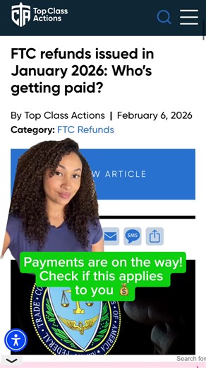 📢💸 Visit the link in our bio to learn more about who's getting paid! #ClassActionSettlement #CashBack #Refunds #Free #Consumer
