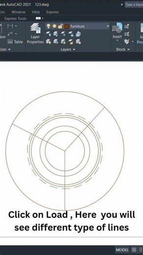 DIFFERENT TYPES OF LINES IN AUTOCAD. #autocad #viralvideo #viralshorts #viralreels #autocadblocks