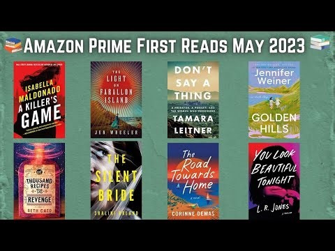 ✨AMAZON PRIME FIRST READS✨ May 2023 l Book Descriptions & First Impression Plus My Choice