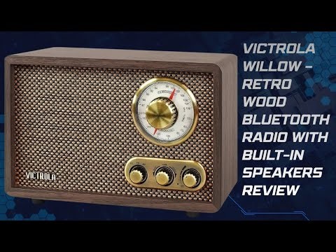 Victrola Willow – Retro Wood Bluetooth Radio with Built in Speakers Review🔥