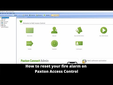 Paxton Fire Alarm Reset