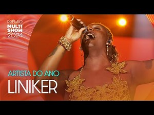 Liniker wins the ARTIST OF THE YEAR category! 🏆 | Multishow Awards 2024