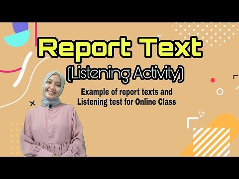 Report Text (Listening)
