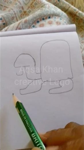 creative mascot logo with letter JL