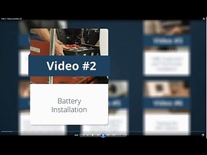 Idle Free Systems eAPU® Installation Step 2: Battery Installation