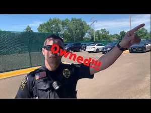 1st Amendment Audit FAIL! - Cop tries to lie to enforce his bogus law - Gets Owned