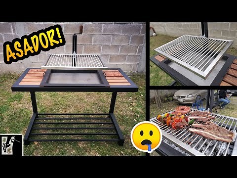 How to make a MODERN grill || Grill for barbecuing