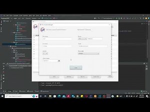 A simple database application in JavaFX