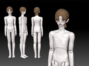 Poupée articulée BJD STL modèle masculin Kris - Etsy France