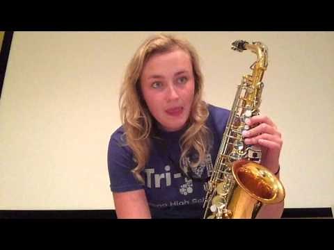 How to play the saxophone (basic)