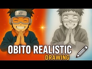 Obito Drawing | Pencil Sketch of Obito Uchiha| Step by Step Anime Art | No Voice | NCS Music