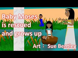 [Bible Story] Baby Moses is rescued and grows up.