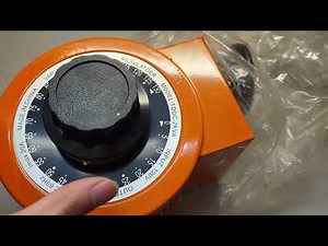 2000va (20amp) vevor variac unboxing