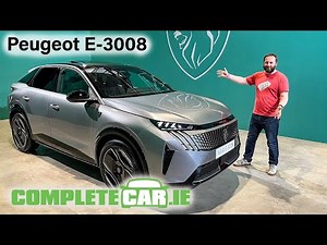 First look: The new Peugeot E-3008 will have up to 700 kilometres of range