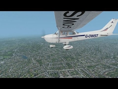 VATSIM Adventures #1 | EGKA (Shoreham) - EGSG (Stapleford) | A2A C172 | FSX