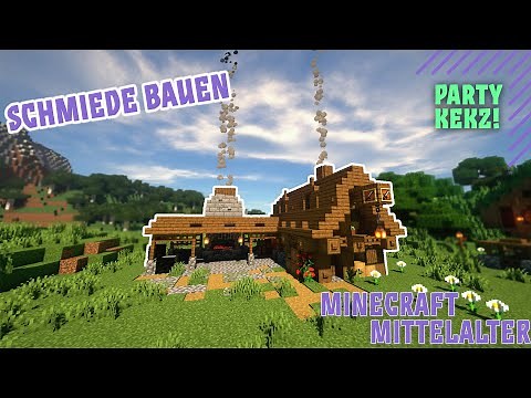 Eine Schmiede bauen | Minecraft Mittelalterlich Bauen Tutorial [German/Deutsch]