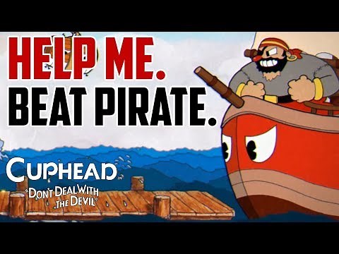 Cuphead : How to Beat Pirate Boss (Captain Brineybeard)