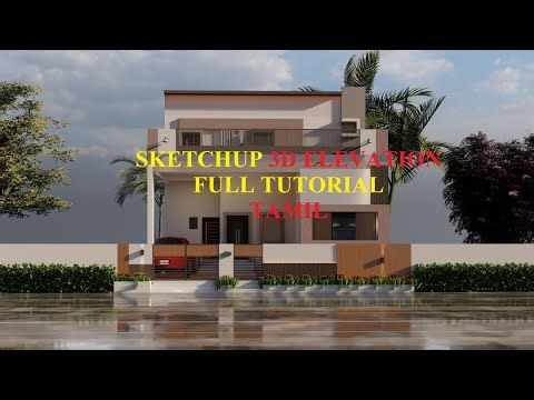 SketchUp pro 2022 FULL tutorial for beginners TAMIL#SketchUp #sketchuptutorial #video #youtubevideo