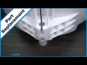 GE Washer White Rod & Spring Assembly Replacement WH08X32657