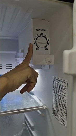 Cách chỉnh nhiệt độ ngăn mát tủ lạnh Aqua #shorts #viral #xuhướng