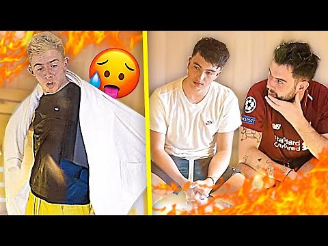 LE DERNIER QUI SORT DU SAUNA GAGNE ! (Ft. Les Croûtons au Chalet)