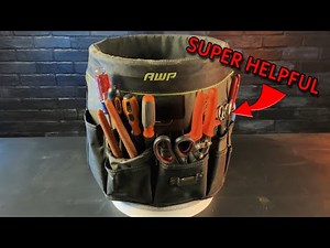 AWP 51-Pocket Tool Bucket Organizer