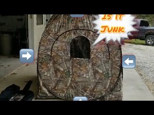 Review on Rhino lo75 hunting blind