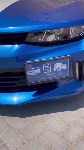 2018 Chevrolet Camaro 🇺🇸 with a colour change, what do you think? 🤔 . . #chevy #chevrolet #camaro #musclecar #usedcar #carcheckerae #inspection #dubai #uae