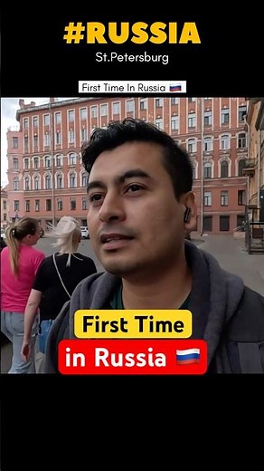 🔥First Impression of Russia 😱 | St. Petersburg #russia #indiantraveller #travelshorts