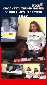 Jasmine Crockett Slams Pam Bondi Over Trump-Epstein Files In Tense House Hearing