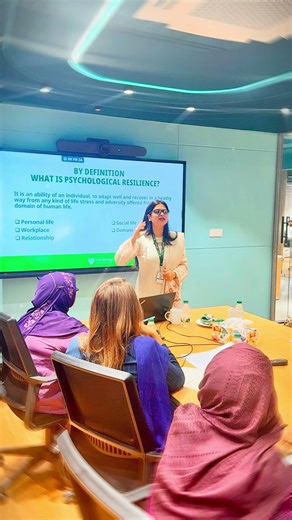 An interactive session on Psychological resilience and work life harmony!