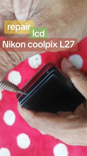 ซ่อมกล้อง Repair​ lcd​ Nikon​ coolpix​ L27 เปลี่ยน​จอ​กล้อ​งดิจิตอล นิคอล คูล​พิก​L27#กล้องดิจิตอล