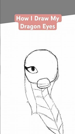 How I Draw Dragon Eyes