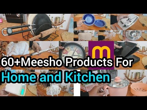 60 Meesho Products review for Home and Kitchen, Meesho Haul videos, Meesho Products review #meesho