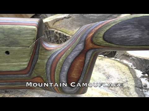 Joe West Riflestocks - Laminate Colours