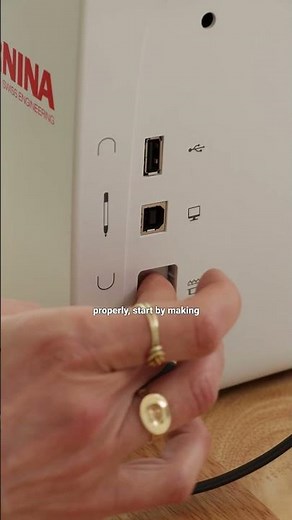 How to Use a Darning Foot