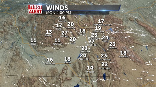 A few windy days ahead - Local News 8