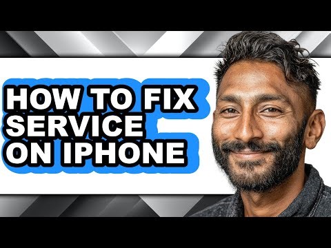 How to Fix Service on Iphone (full Guide)