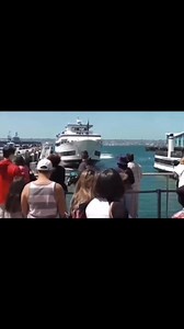 Grandma said Nah I’ll take my time.. Have you witnessed a boat crash Powered by @badboyboating Powered by @badboyboating #badboyboating #cruiseship #cruiseshipfails #cruiseshipcrash #boatcrash #boatingfails #boat #fypシ゚viralシ #fypageシ #fyp #foryou #ship #sea #sailor #mariner | Boat Fail | Facebook
