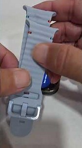 Samsung Galaxy watch 8 silicone band unboxing.