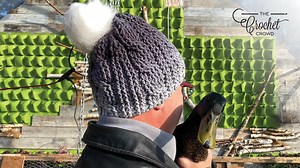 Free Pattern: Crochet Cable Twist Hat Simplified