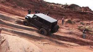 8.8K views · 275 reactions | Rocker knocker on Pritchett Canyon is a tough test for any Jeep, our group made it up without any serious damage, some even taking the direct line to the top. Rock Krawler Suspension Rigid Industries - LED Lighting Proving Grounds Racing | Quadratec | Facebook