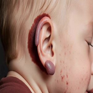 When he was born, the first thing everyone noticed was the red mark on his skin 🔴. It was small, but impossible to ignore. The doctors spoke calmly, but I couldn’t. A mother’s heart knew this was not just a mark 💔. The early days were filled with pain and uncertainty 😔. Sometimes the mark darkened, sometimes it became inflamed. We began a long journey through hospitals and diagnoses 🏥. Some said it would fade, others said we had to wait. Every night, I prayed while watching him sleep 🙏. Yea